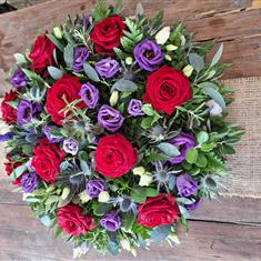 Florist&#39;s Choice Posy Pad Arrangement