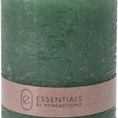 Wax Green Pillar Candle 