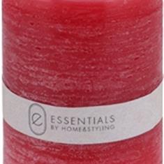 Wax Red Pillar Candle 