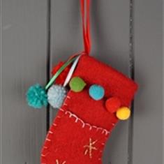 Felt Stocking Hanger