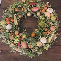 Vegetable Inspired Wreath