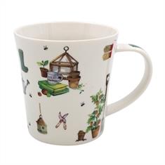 Green Fingers Ceramic Mug 12cm