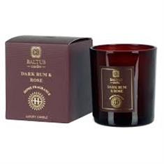 Baltus Candle Dark Rum and Rose Scented Candle 