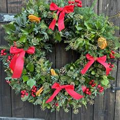 Christmas Wreath Workshop Monday 8th December 2025 1900-2100